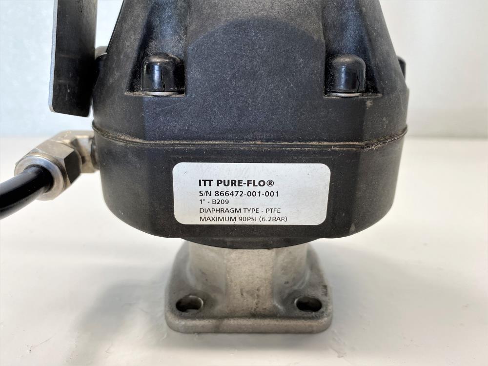 ITT Pure-Flo B209 Actuator for 1" Diaphragm Valve w/ Westlock 99P2 Limit Switch